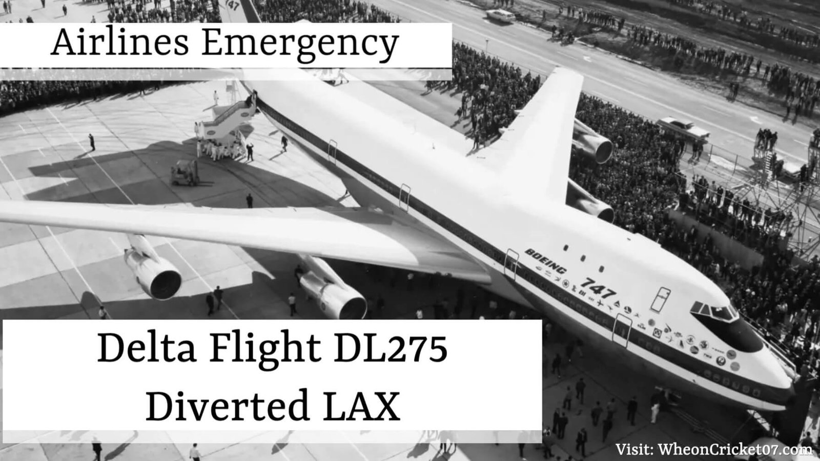 Delta Flight DL275 Diverted LAX: Airlines Emergency