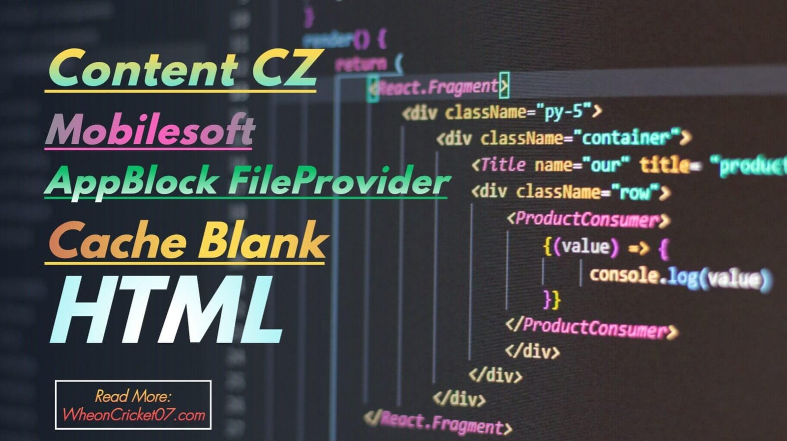 Content CZ Mobilesoft AppBlock FileProvider Cache Blank HTML