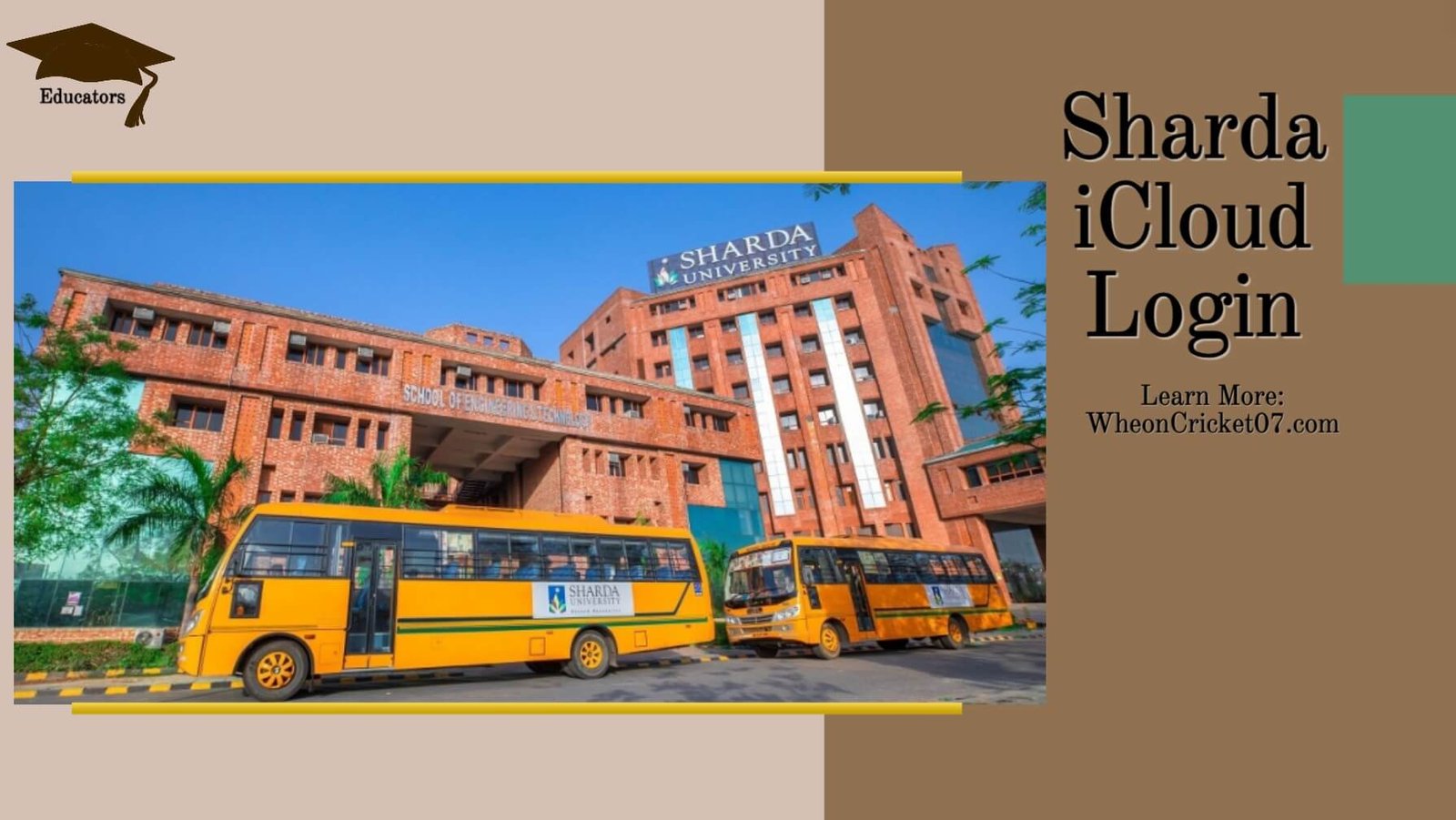 Sharda iCloud Login with iCloudEMS: A Unified University System
