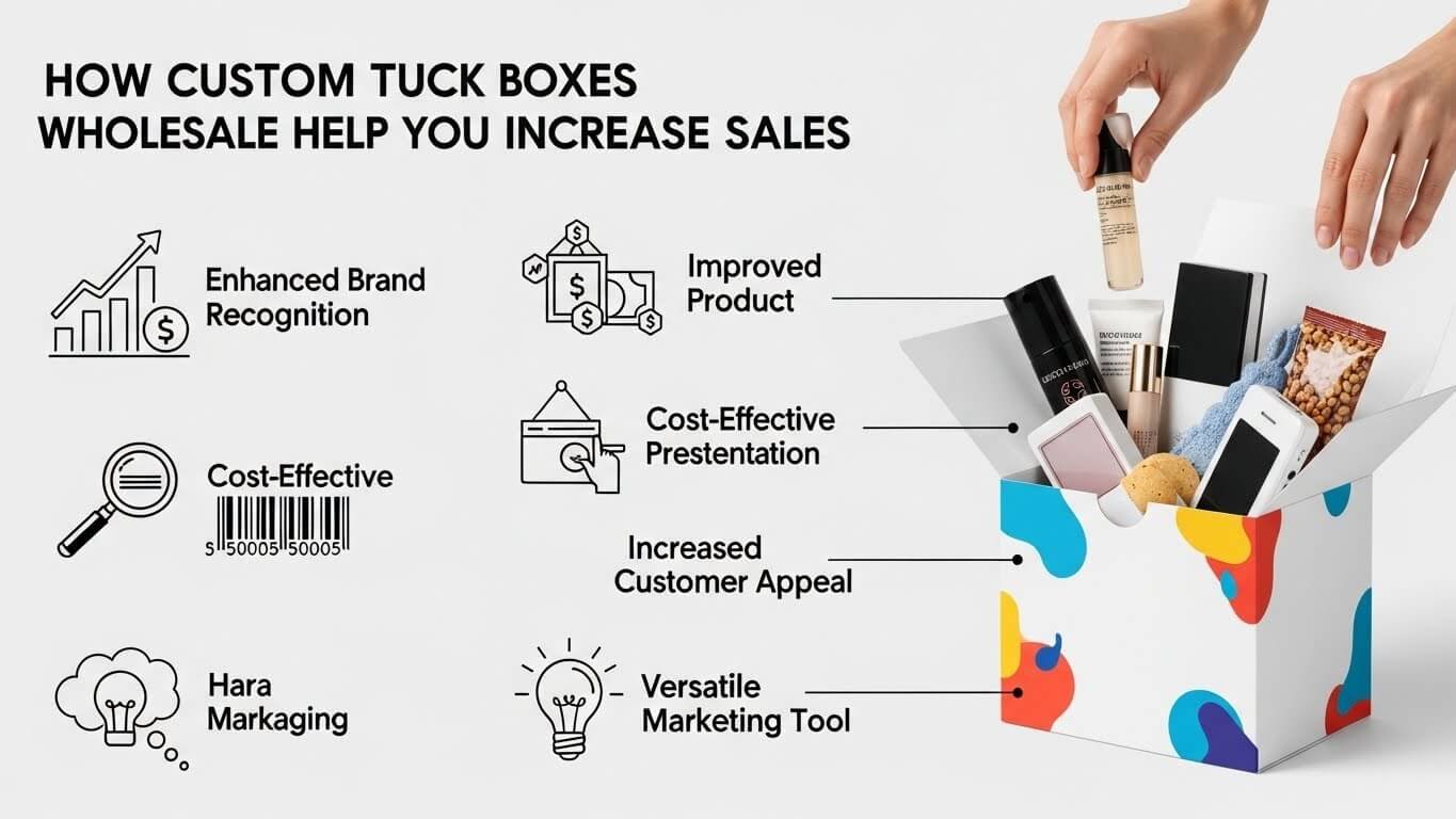How Custom Tuck Boxes Wholesale Help You Increase Sales