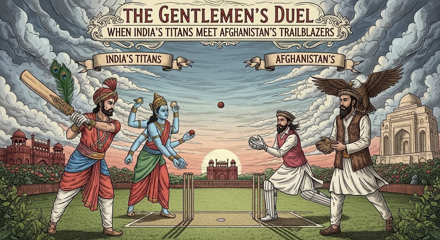 The Gentlemen’s Duel: When India’s Titans Meet Afghanistan’s Trailblazers